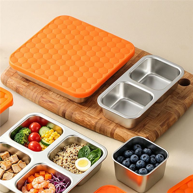 Food Snacks For Toddlers - A02M-Stainless Steel Snack Box For Kids