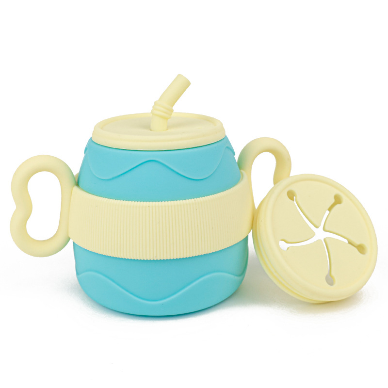 Food Snacks For Toddlers - Baby Feeding Cups Portable Drinkware Sippy