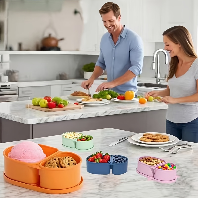 Silicone Snack Container/Cover - огляд і ціна Food Snacks For Picnic