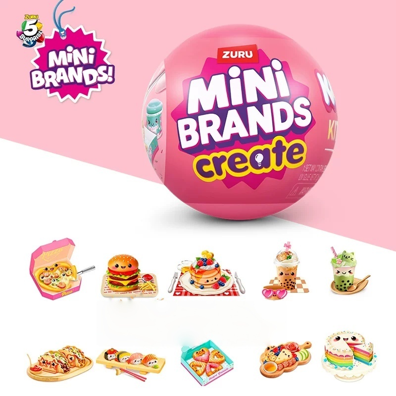Zuru Mini Brands Create Disney - огляд і ціна Food Snacks Brands