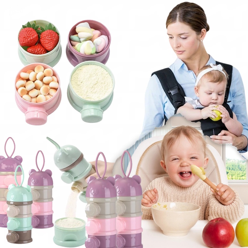 3/4 Layer Colored Milk Powder  - огляд і ціна Food Snacks For Toddlers