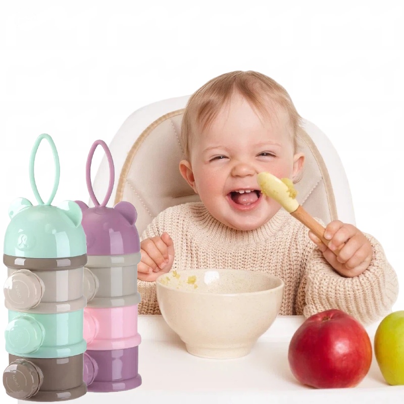 3/4 Layer Colored Milk Powder  - огляд і ціна Food Snacks For Toddlers
