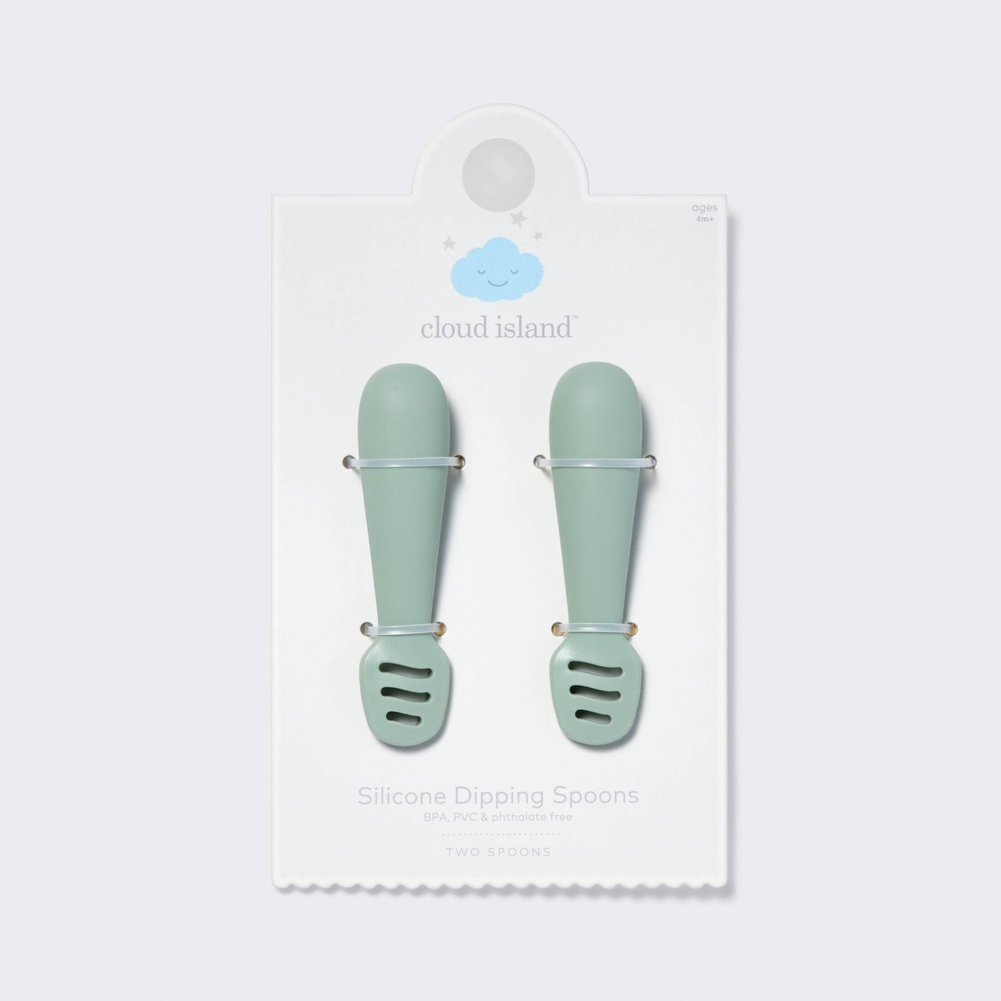 2pcs Green Baby Dipping Spoons - огляд і ціна Food Snacks For Toddlers
