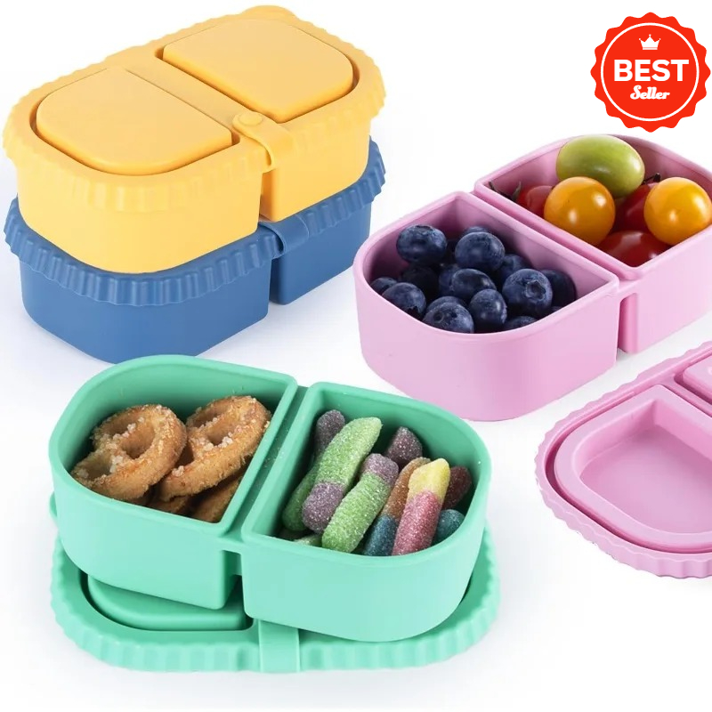 Reusable Silicone Snack Contai - огляд і ціна Food Snacks For Picnic