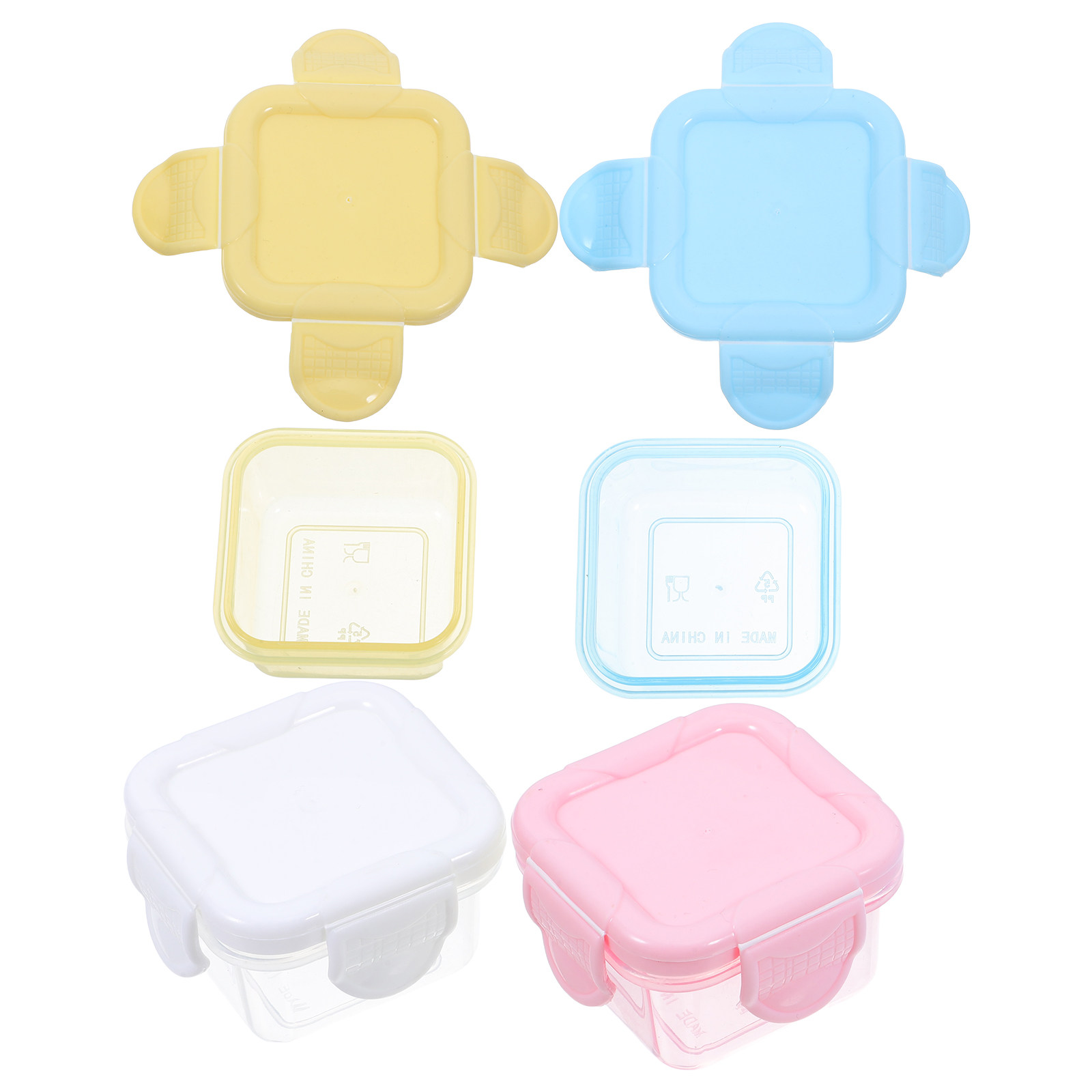 4Pcs Portable Snack Containers - огляд і ціна Food Snacks For Picnic