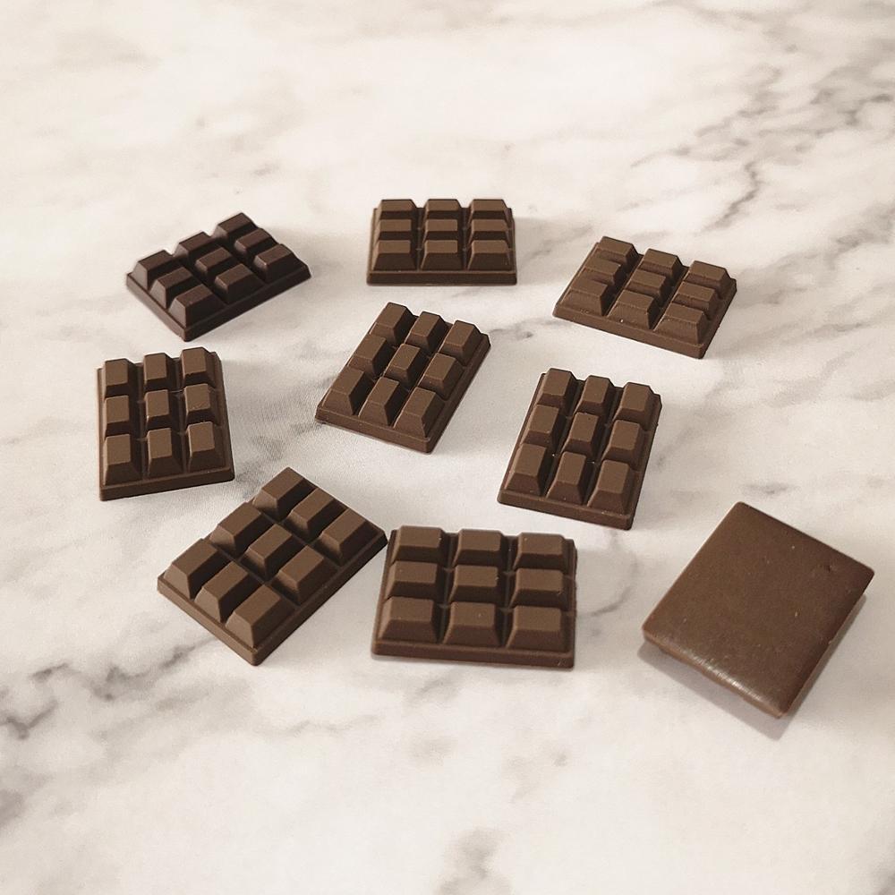 10pcs 23*16mm Mix Chocolate Po - огляд і ціна Food Like Snacks