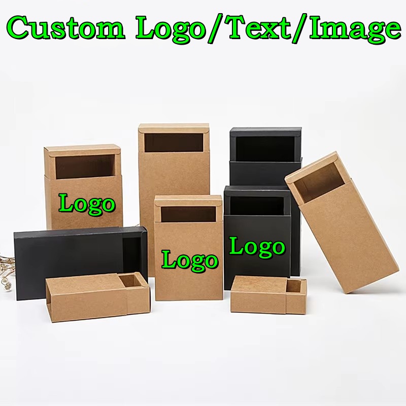 20PCS 350gsm Drawer Kraft Blac - огляд і ціна Food Like Snacks
