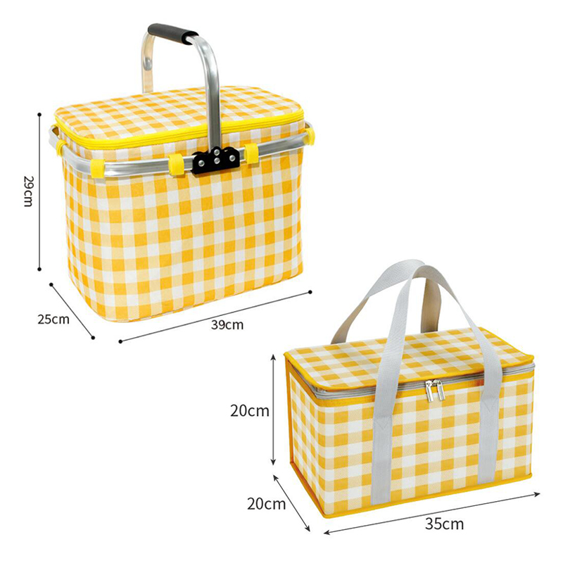 Retro Pastoral Lunch Bag Foldi - огляд і ціна Food Snacks For Picnic