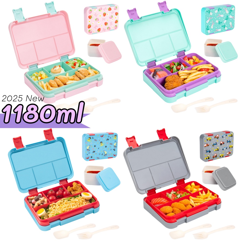 40oz Cartoon Pattern Bento Lun - огляд і ціна Food Snacks For Picnic