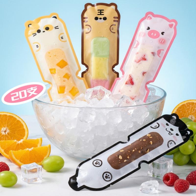 20 Pcs Cute Cartoon DIY Ice Po - огляд і ціна Food Snacks For Toddlers