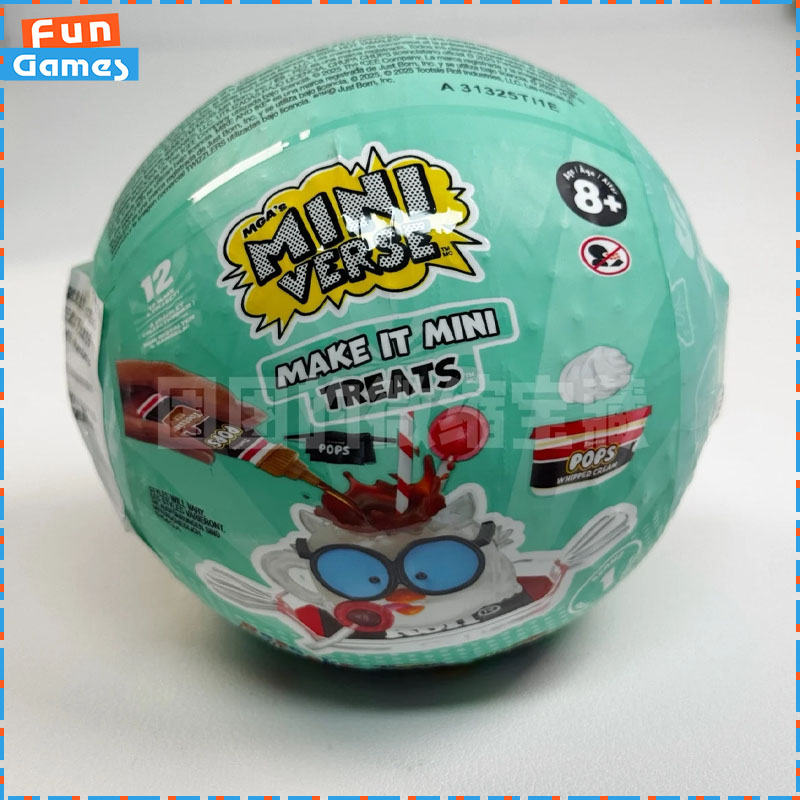 MGA Miniverse Mini Blind Ball  - огляд і ціна Food Snacks Brands