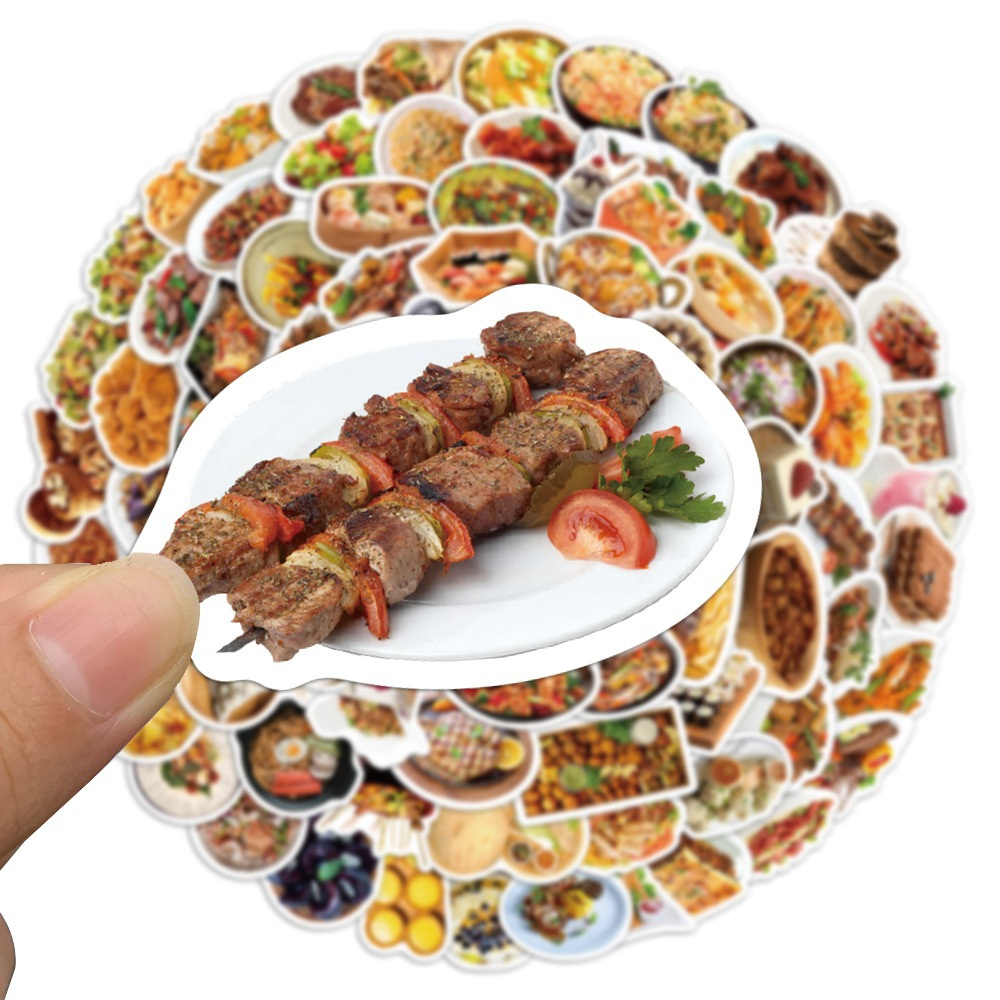 10/30/50PCS Cartoon Chinese Fo - огляд і ціна Food Like Snacks