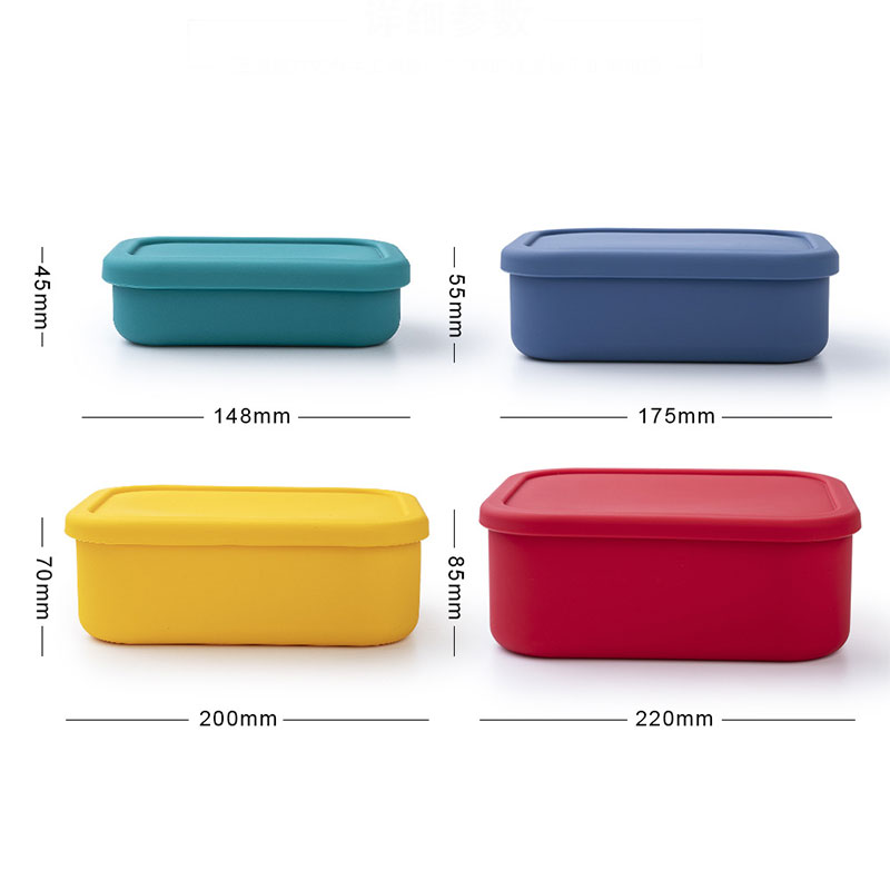 Food-grade Silicone Lunch Box  - огляд і ціна Food Snacks For Picnic