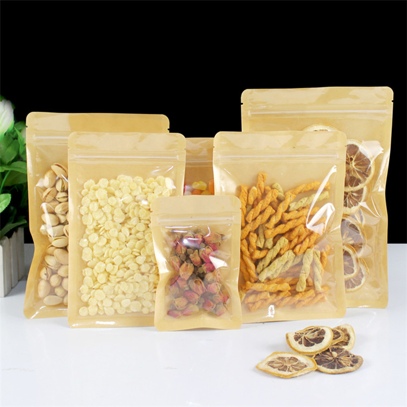 Brown One Side Clear Resealabl - огляд і ціна Food Like Snacks