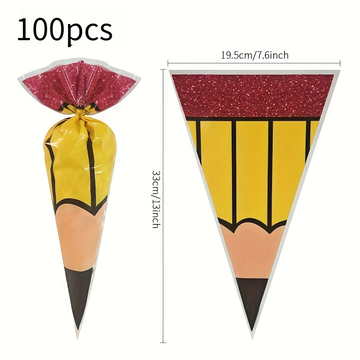 Back to School Pencil Cone Can - огляд і ціна Food Like Snacks