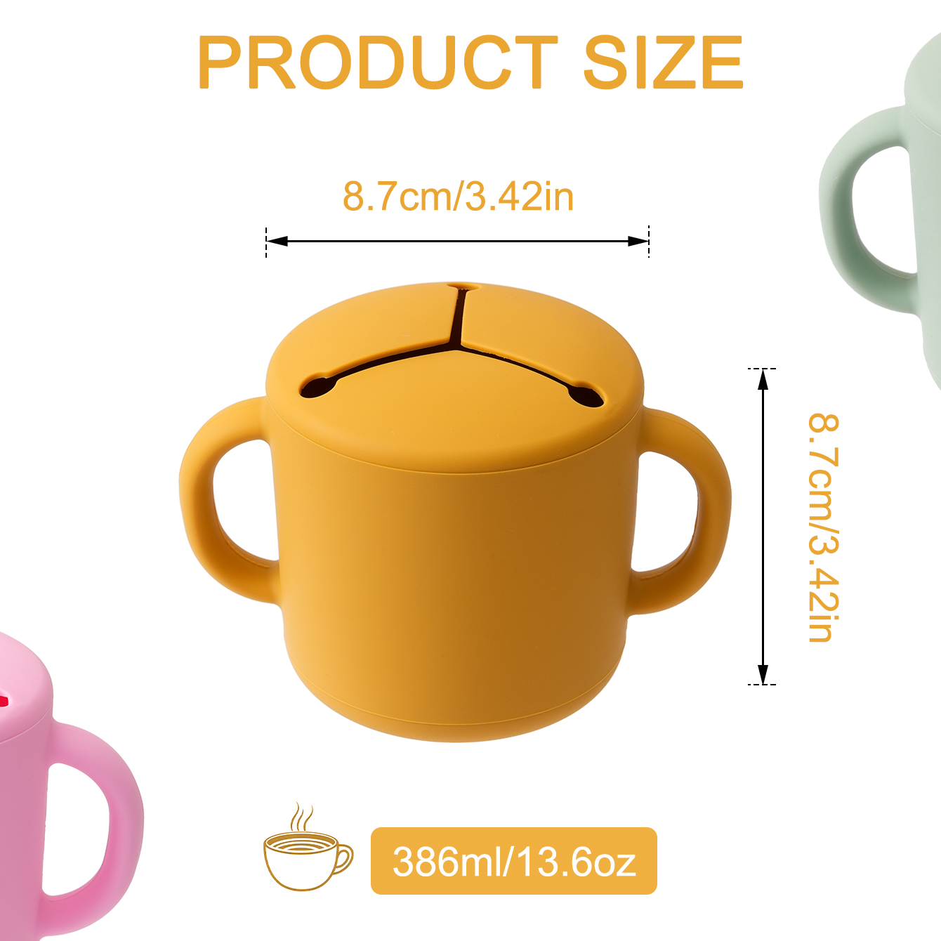 Color Kids 1PCS Silicone Baby  - огляд і ціна Food Snacks For Toddlers